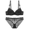 European and American small breasts gather underwear, showing big, thin, thick, sexy lace bra, closed breasts, upper support underwear set