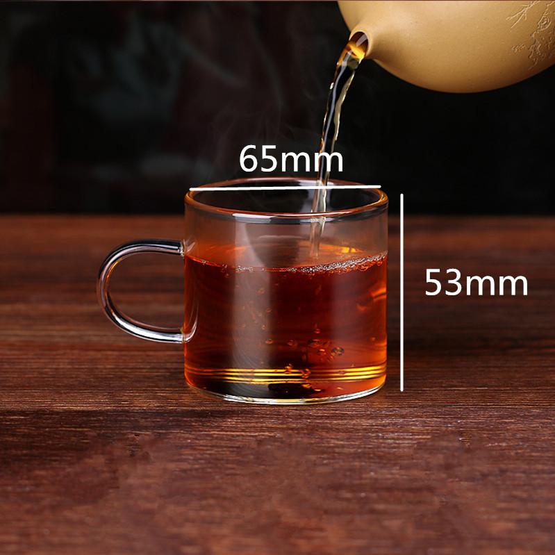 Glass Mug Breakfast Milk Coffee Cup Microwave Safe Transparent Party Beer Mug Coffee Mug Drinkware Glass 10-400ml