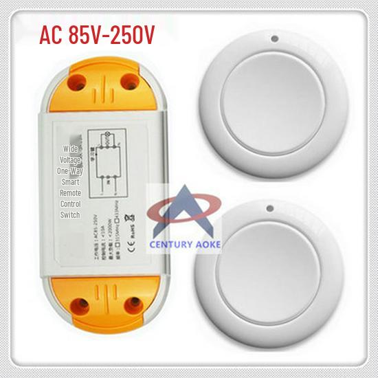 220V Single-Channel Learning Switch Controller for Water Pump/Lighting