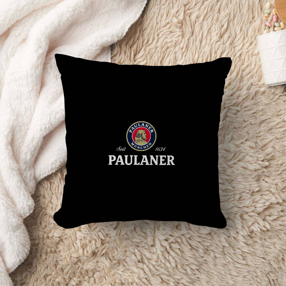 Deutsches Bier Paulaner Kissen Geschenk Heim Büro Dekoration Schlafzimmer Sofa Auto Kissenbezug Hülle 45x45