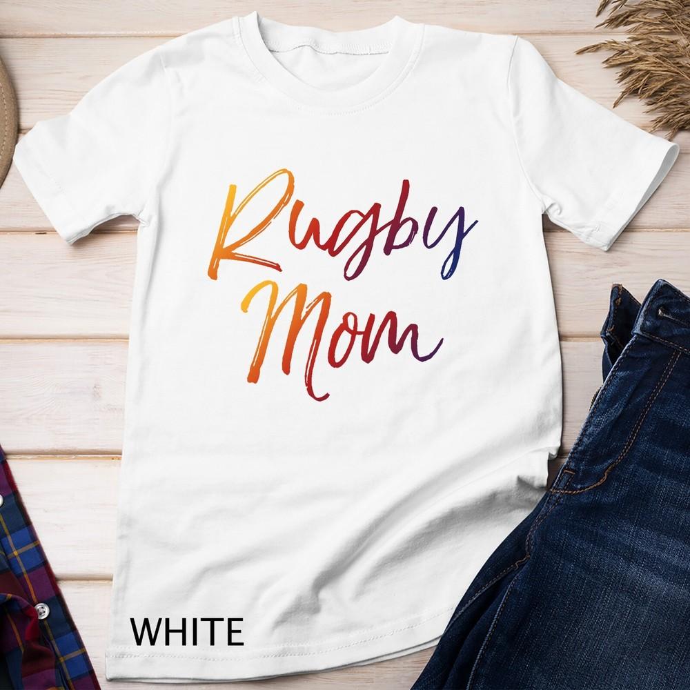 

Colorful - Cute Matching Rugby Gifts Rugby Mom Unisex T-shirt M