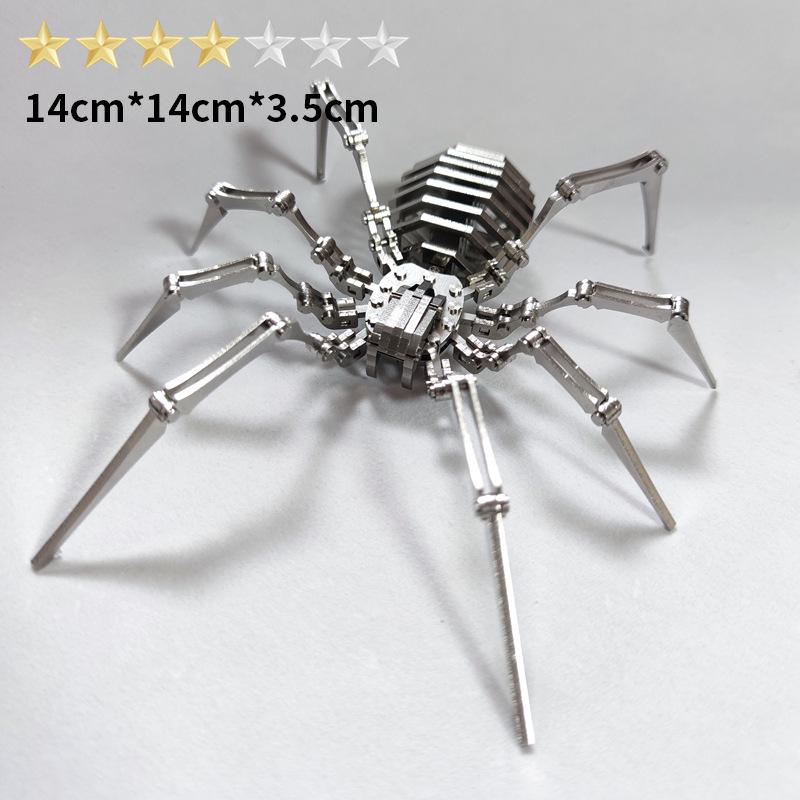 

3D Mechanical Spider King Model Puzzle - DIY Metal Insect Toy