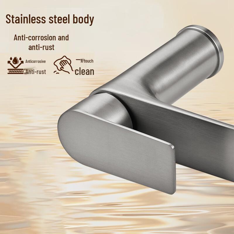 Zhuchuang Jingpin Stainless Steel Hot & Cold Basin Faucet