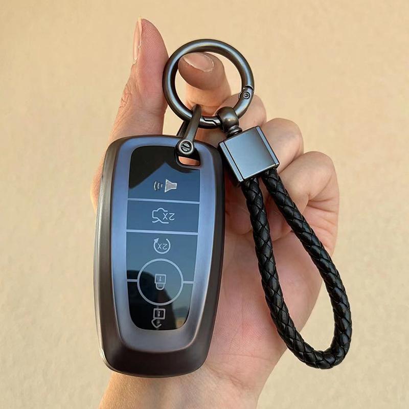 3/4/5 Buttons Tpu Shell Fob Holder For Ford Fusion Edge Mustang Explorer F150 F250 F350 F450 Car Key Case Protector Cover