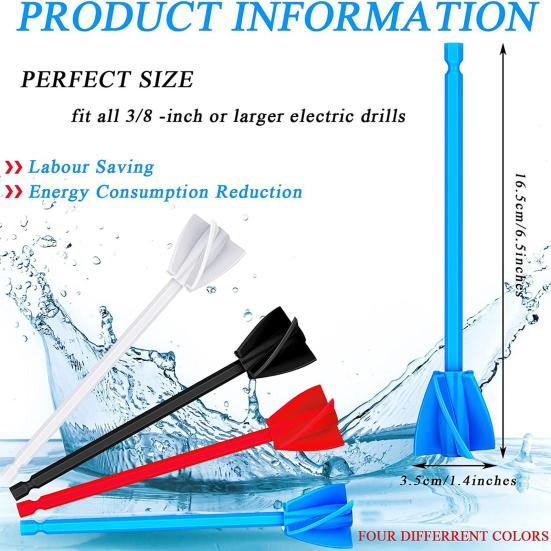 

Лопатка для миксера Yousheng из АБС-пластика, прочная антикоррозийная лопатка для эпоксидной смолы для домашнего использования