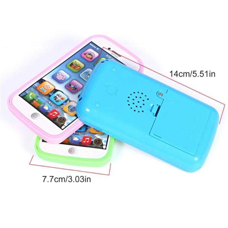 Toddler Learning Toy Phone Baby Mobile with English Words and Music for Kids Ages 1 to 3 Years Old