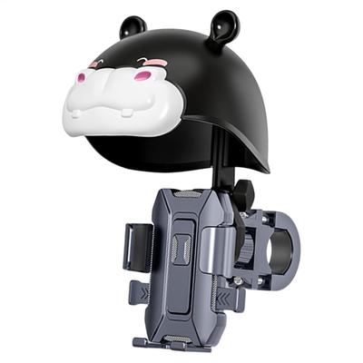 Motorcycle Phone Holder with 360 Degree Rotation Rainproof Handlebar Mount for Bike Motorbike Riding Delivery Navigation