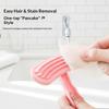 HOME Silicone Cat Dog Comb Soft Hair Removal Brush for Rabbits Dogs Cats Sheep Cartoon Design Ergonomic Handle