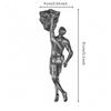 Unique Sculpture with Human Figure | Three-Dimensional,