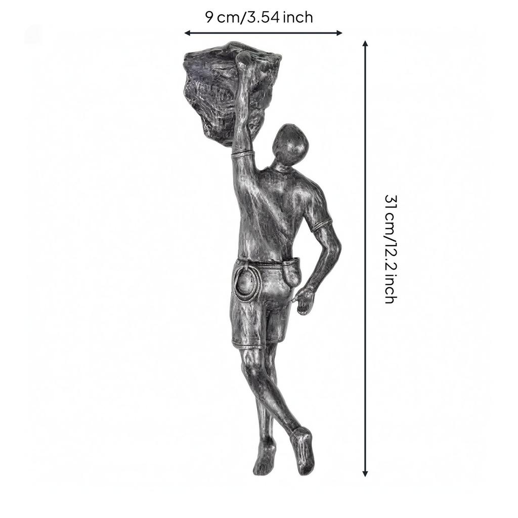 Unique Sculpture with Human Figure | Three-Dimensional,