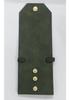 Cash Wrap 3-Buckle Leather Wallet with Magnetic Closure for Quick Access