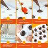Mini Round Ball Shape Silicone Molds, Cake Decorating Tools, Chocolate Mold, Ice Cube Mold, Making Jelly Mousse Dessert Mold