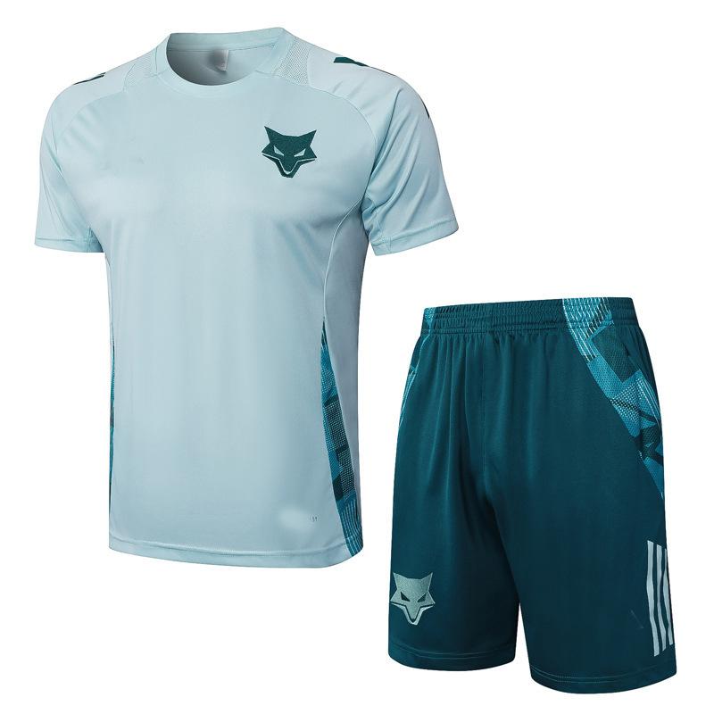 Football Training Jersey 2425 Riyadh Chelsea Barcelona Paris Real Madrid Arsenal Jersey Short-Sleeved Set