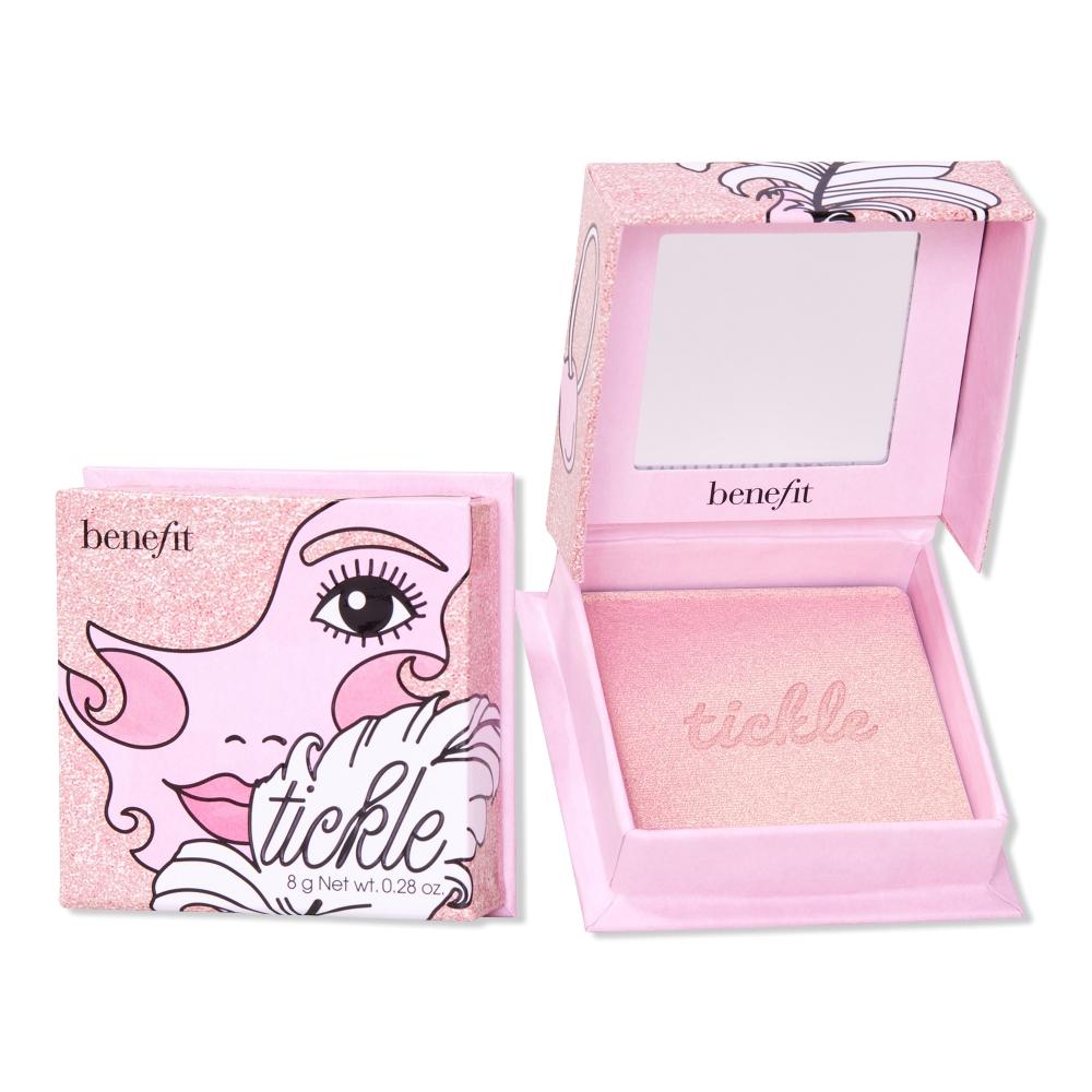 

Benefit Cosmetics Tickle Золотой розовый пудровый хайлайтер 0,28 унции