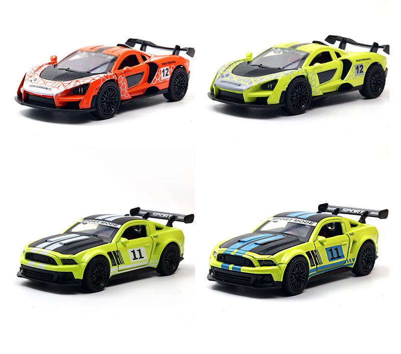 Bagged Alloy Model Sporting Car Ornament - Boys' Toy Gift