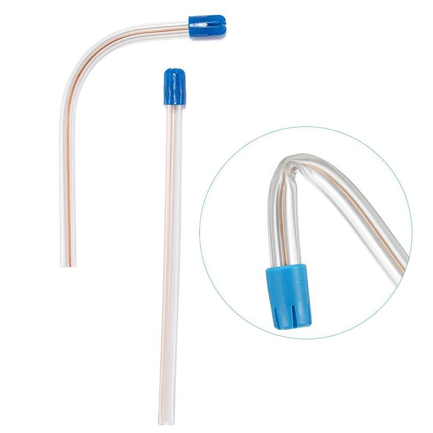 100 piezas/bolsa de herramientas de tubo aspirador eyector de saliva desechables para uso dental