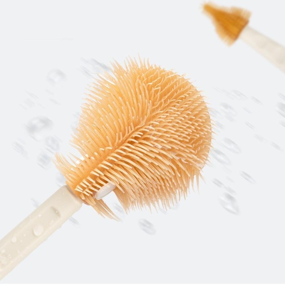 Multipurpose Baby Bottle Cleaner Brush with Box Silicone Bottle Brush  Toddler