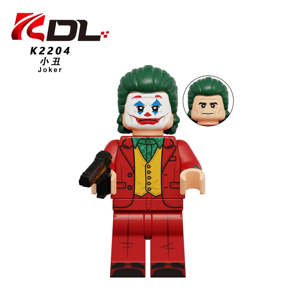 Kdl830 G0178 Super British Building Block Villain Clown Girl Harry Assembling Doll Toy