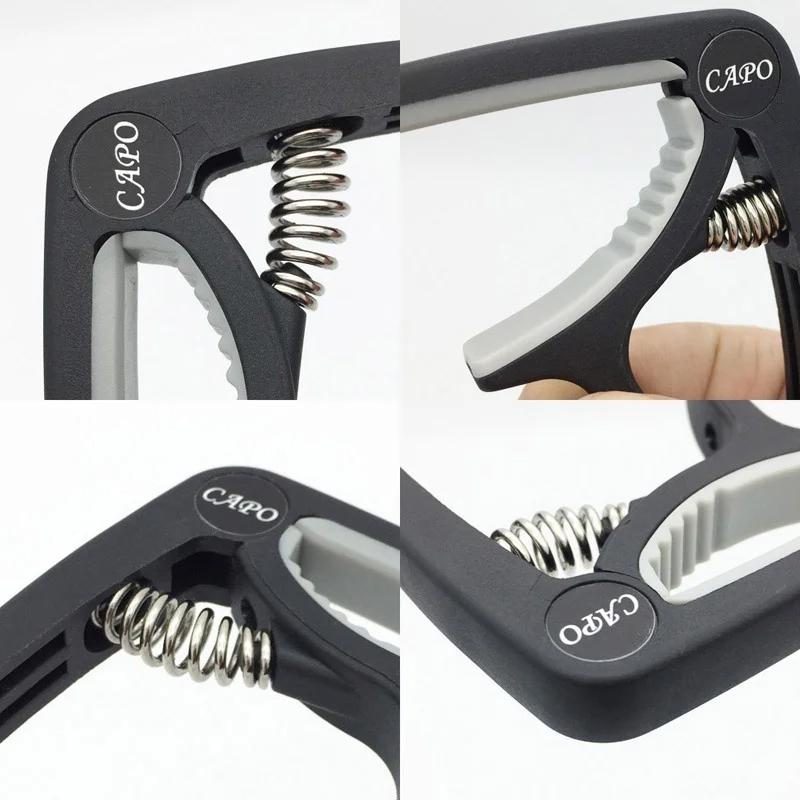 Plastic Guitar Capo for 6 String Acoustic Classic Electric Guitarra Tuning Clamp Musical Instrument Accessories Electric Guitar