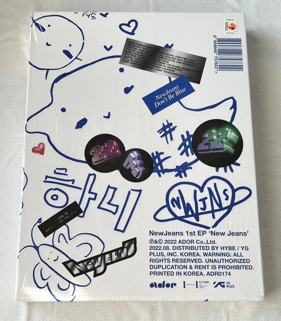 [USED] New Jeans Bluebook HANNI Ver. Product Hani