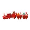 Handicrafts Christmas Wooden Train Christmas Christmas Decorations Wooden Handicrafts  Toys