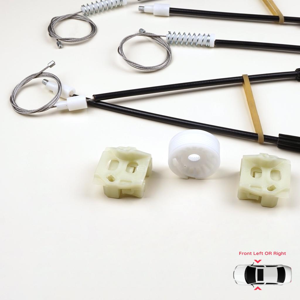 EWR557 Elektrischer Fensterheber Reparaturset Links oder Rechts für Seat Ibiza MK3 6L1 2002-2008 3-Türer HB Coupe 6L3837461 6L3837462