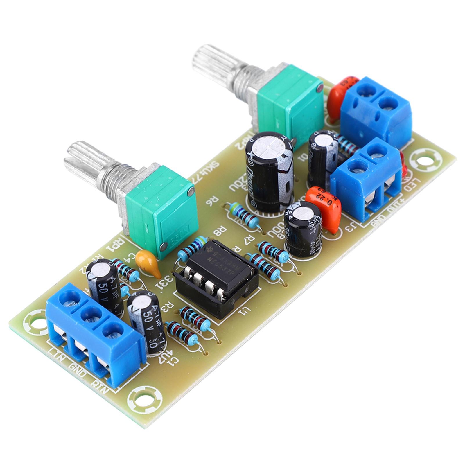 

High Quality Low Pass Filter Subwoofer Volume Control Preamp Board Module DC12V