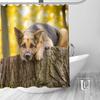 Benutzerdefinierte Deutscher Schäferhund Hund Duschvorhang MEHRERE GRÖSSEN Wasserdichtes Stoff Duschvorhang für Badezimmer Dekoration Dropshipping