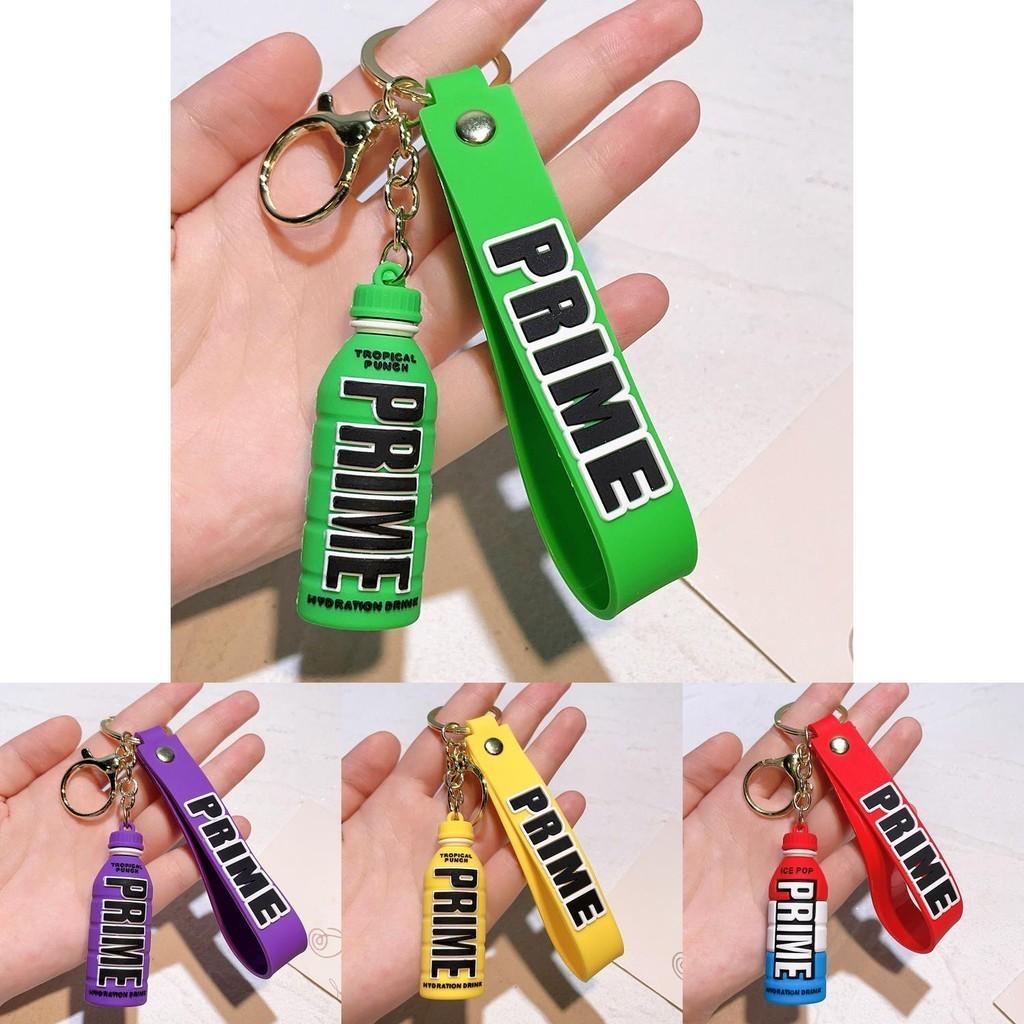 Creative Prime Energy Drink Bottle Keychain Silicone Cartoon Design For All Occasions