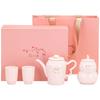 Tea Set Gifts for Women's Creative Kung Fu, a Pot and Two Cups of Ceramic Sets, Gifts for Girls