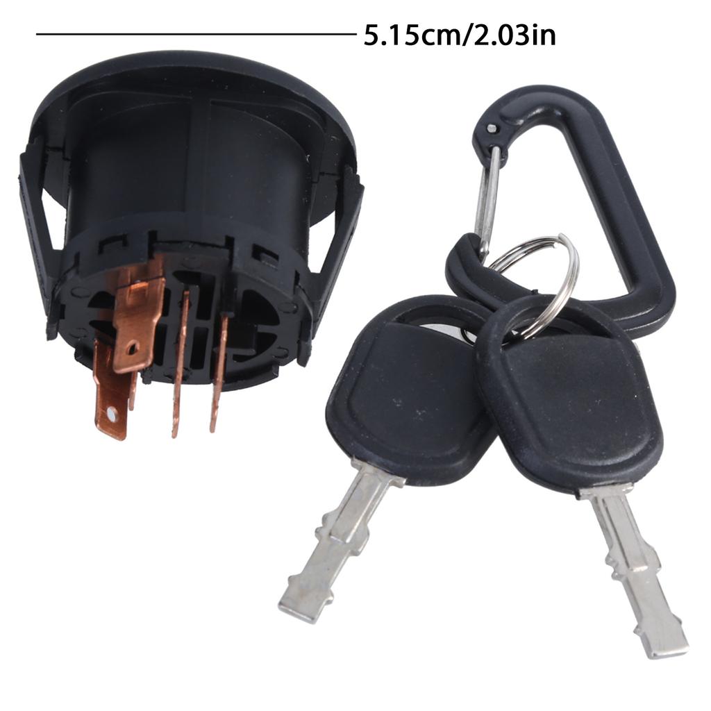 Ignition Lock Barrels Cylinder with Key Starter for Cub Cadet MTD Mowers Replacement 72504227