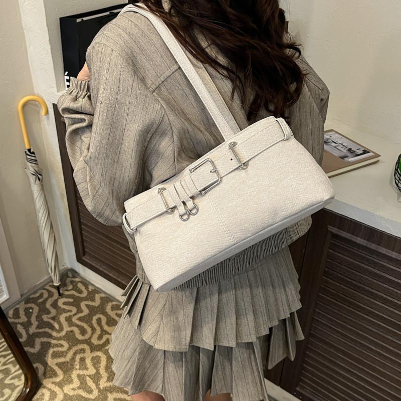 IELGY Ladies Underarm Bag Retro All-Match One-Shoulder Commuter Bag