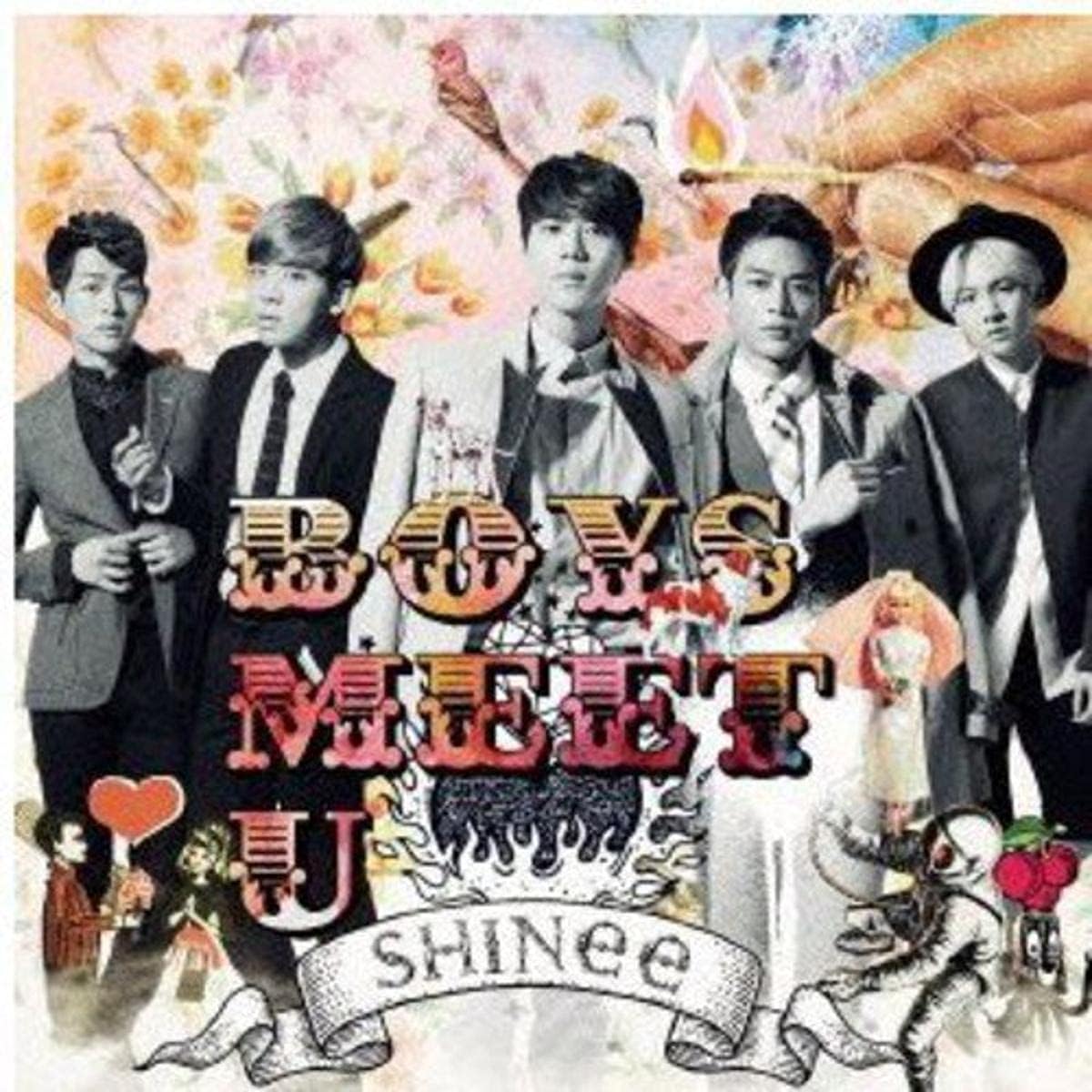

CD SHINEE - Boys Meet U TOCT29172PROMO Universal Music 2013 Japan Obi Pop Used