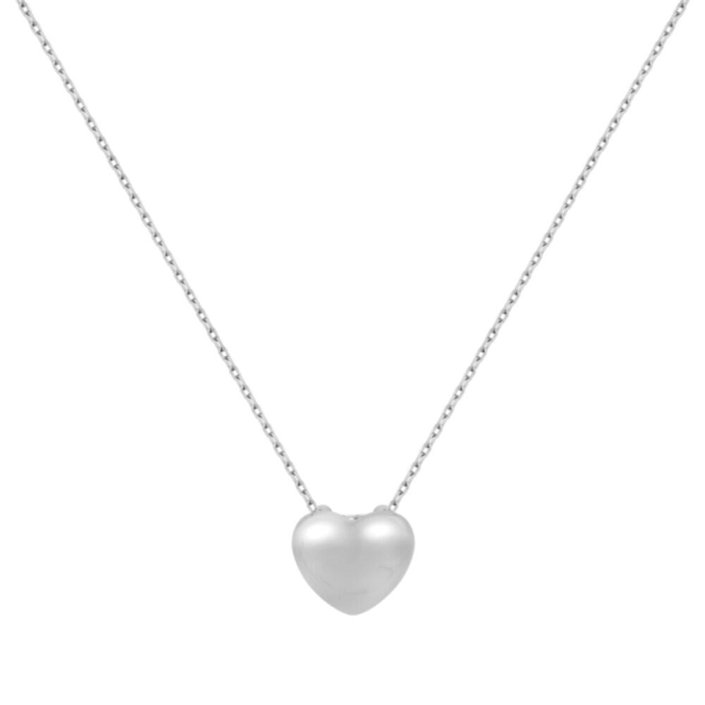 [Handmade/92.5 Silver Necklace] Sweetie Mer Necklace / Heart-shaped Necklace+