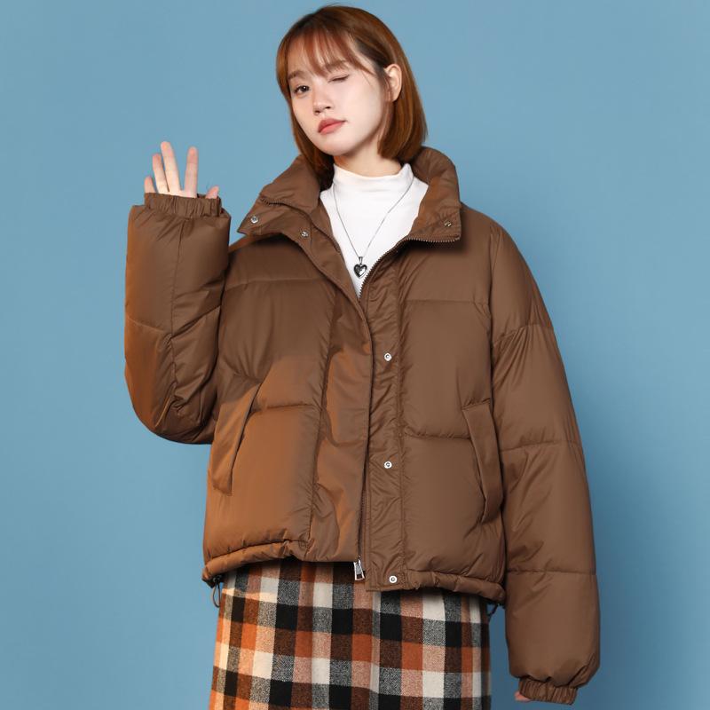 Winter down cotton jacket women's 2025 new versatile design bread jacket ins thickened jacket trend
