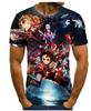 Ghost Annihilation Blade 3D Printed T-Shirt Men's and Women's Summer Fashion Casual Short Sleeve Neutral Harajuku Street Trend Super