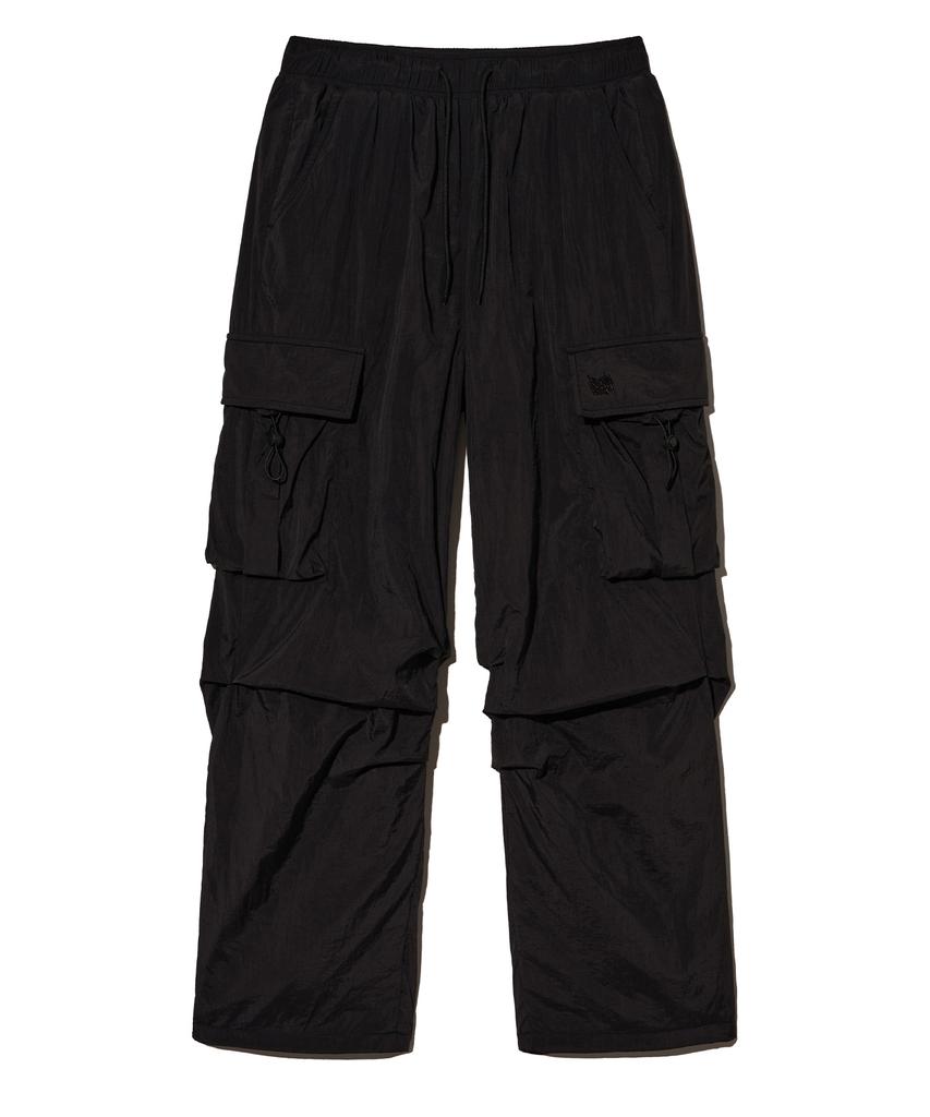 BROWNBREATH W Tag Cargo Pants - Black