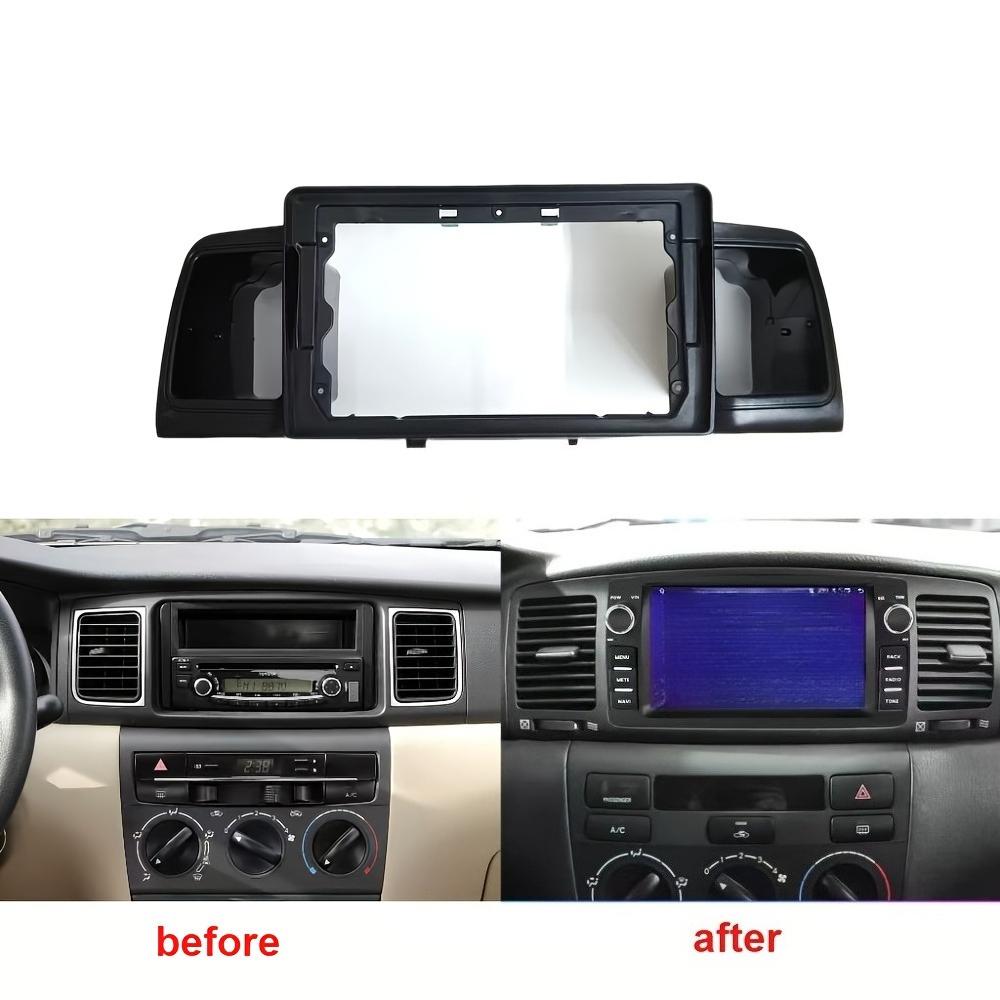 

2 Din Car radio 9 Face Frame Fit For Corolla E120 e 120 BYD F32007-2011 Dashboard Fascia Stereo Panel Dash Car Fascia Frame