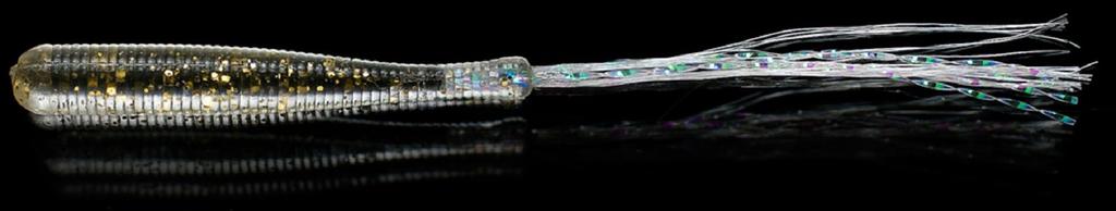 Fish Arrow Soft Lure Flasher Worm 1 Zoll 6 Stück pro Packung #03 (0394)