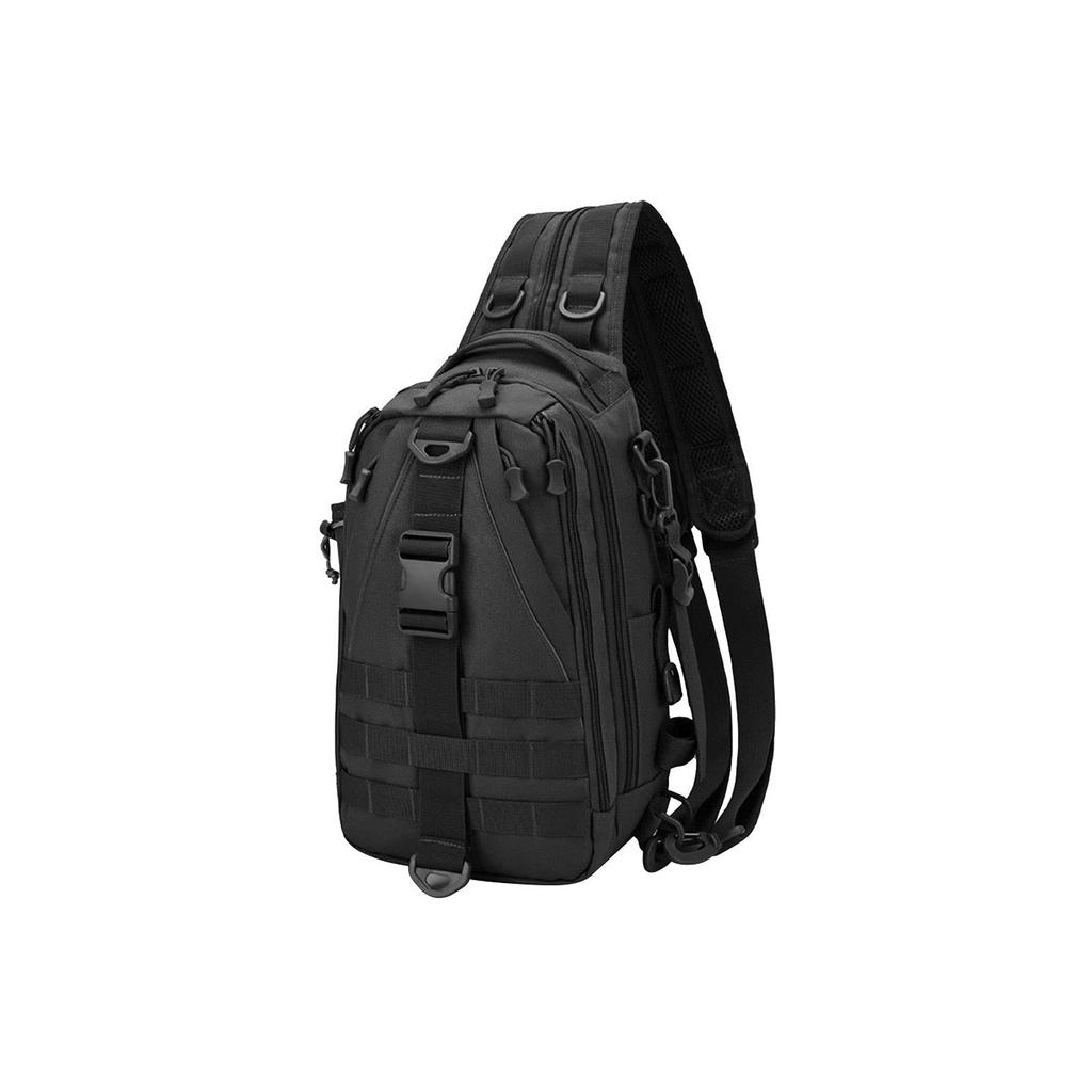Mens Fanny Pack, Tactical Backpack Outdoor Chest Bag Shoulder Pack Hiking Climbing Shoulder Bags Hunting Daypack Single/Double S