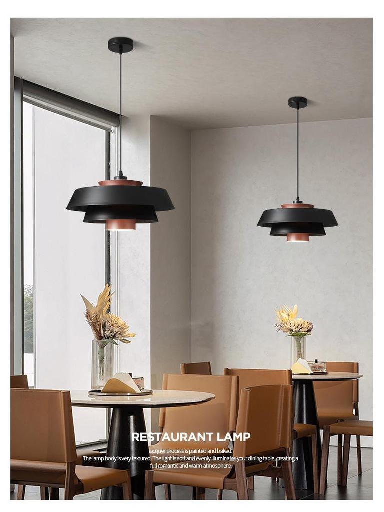 Nordic Designer Chandelier - Danish Dining & Cafe Lamp