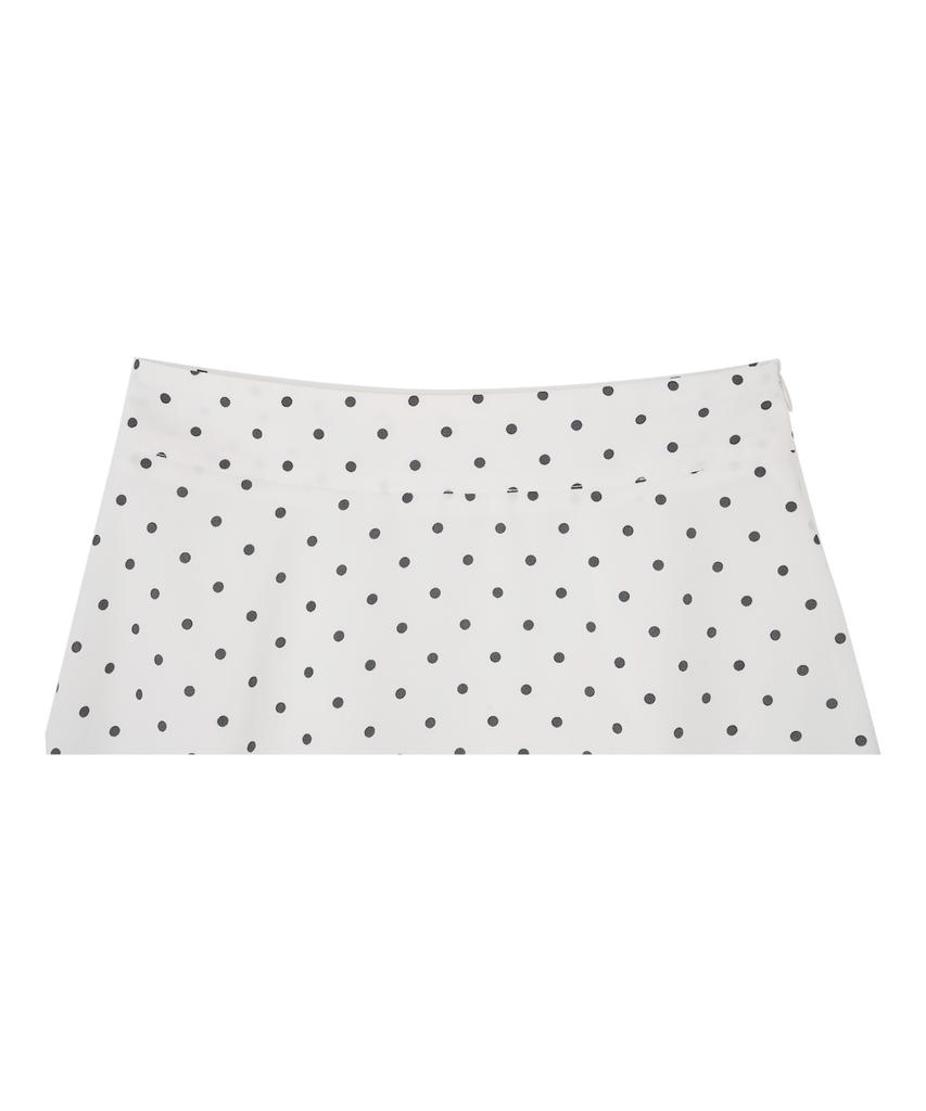 HIGH SCHOOL DISCO Dot Flare Midi Skirt