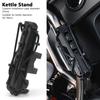 Universal Motorcycle Black Cup Holder For 25mm Diameter Rod Water Bottle Holder Mount Cup Stand For 58mm-78mm Kettles