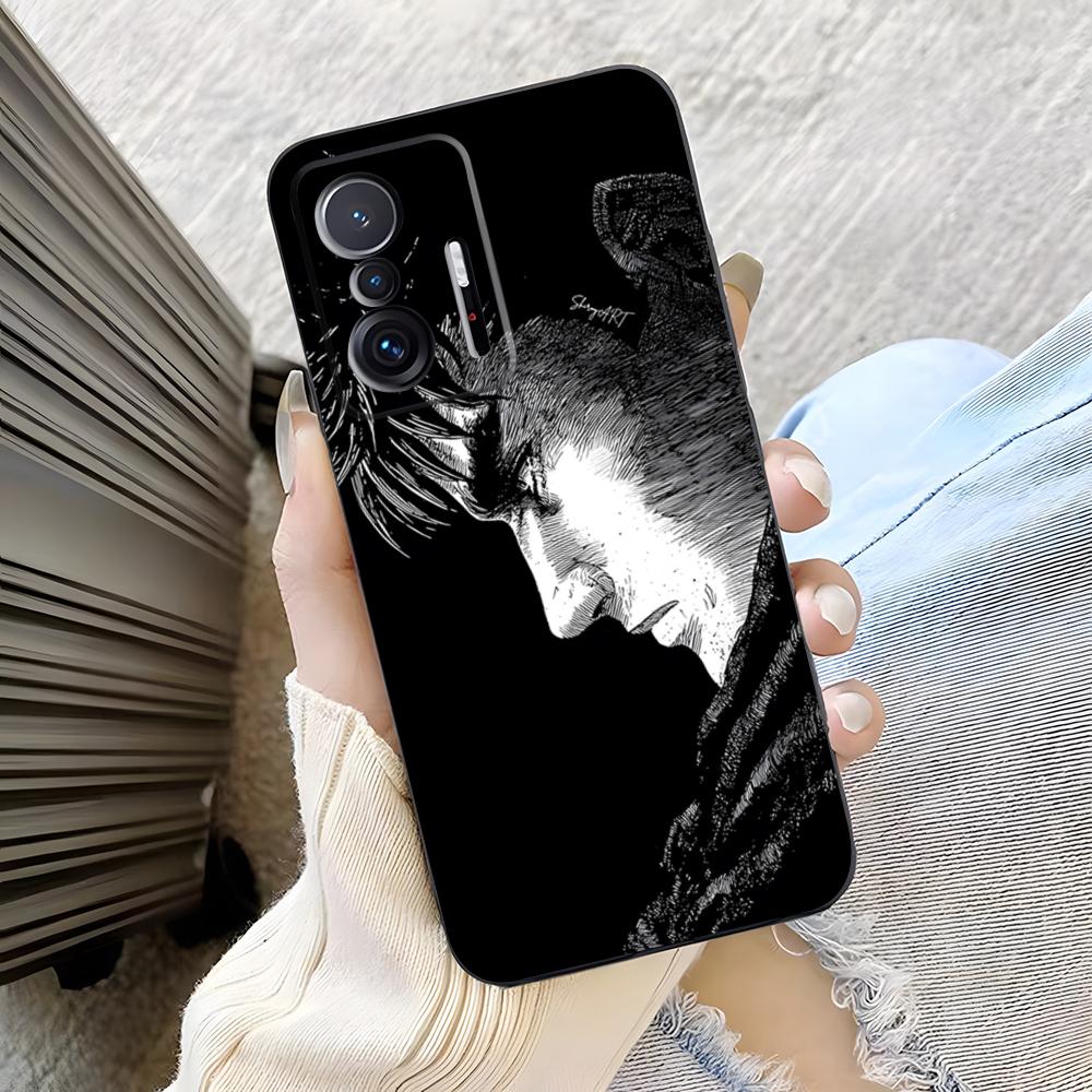 Berserk Anime Phone Case For Xiaomi Poco M7 M6 M5 M4 4g 5g F7 F6 X7 X6 X5 Ultra Pro Silicone Cover