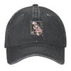 2026 Cherry Blossom Graphic Vintage Japanese Sakura Kanji Aesthetic Baseball Cap Cute Custom Hat Caps For Women Men's