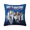 Custom Greys Anatomy Cartoon Collage Nordic Pillow Cover Decoration Car Cushion