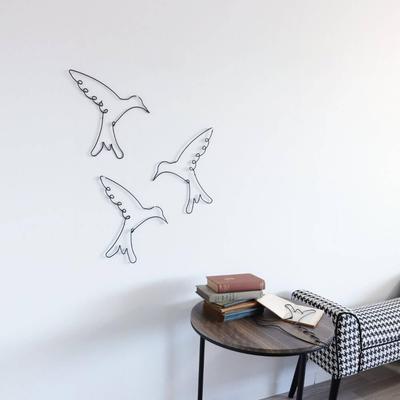 Wanddecoratie, Vogel Wandkunst, Wanddecoratie, Draadkunst, Kawabata Trading