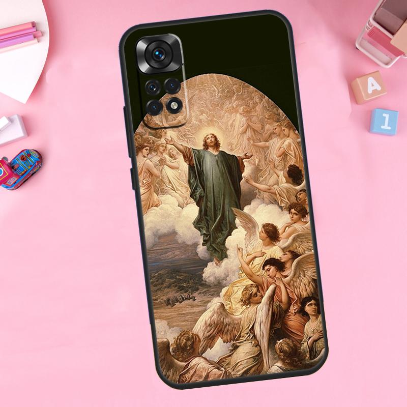 New Faith Christian Religious Jesus Funda For Xiaomi Redmi Note 12 Turbo 8 9 10 11 Pro 8T 9S 10S 11S 12S Redmi 10C 9C 12C Case