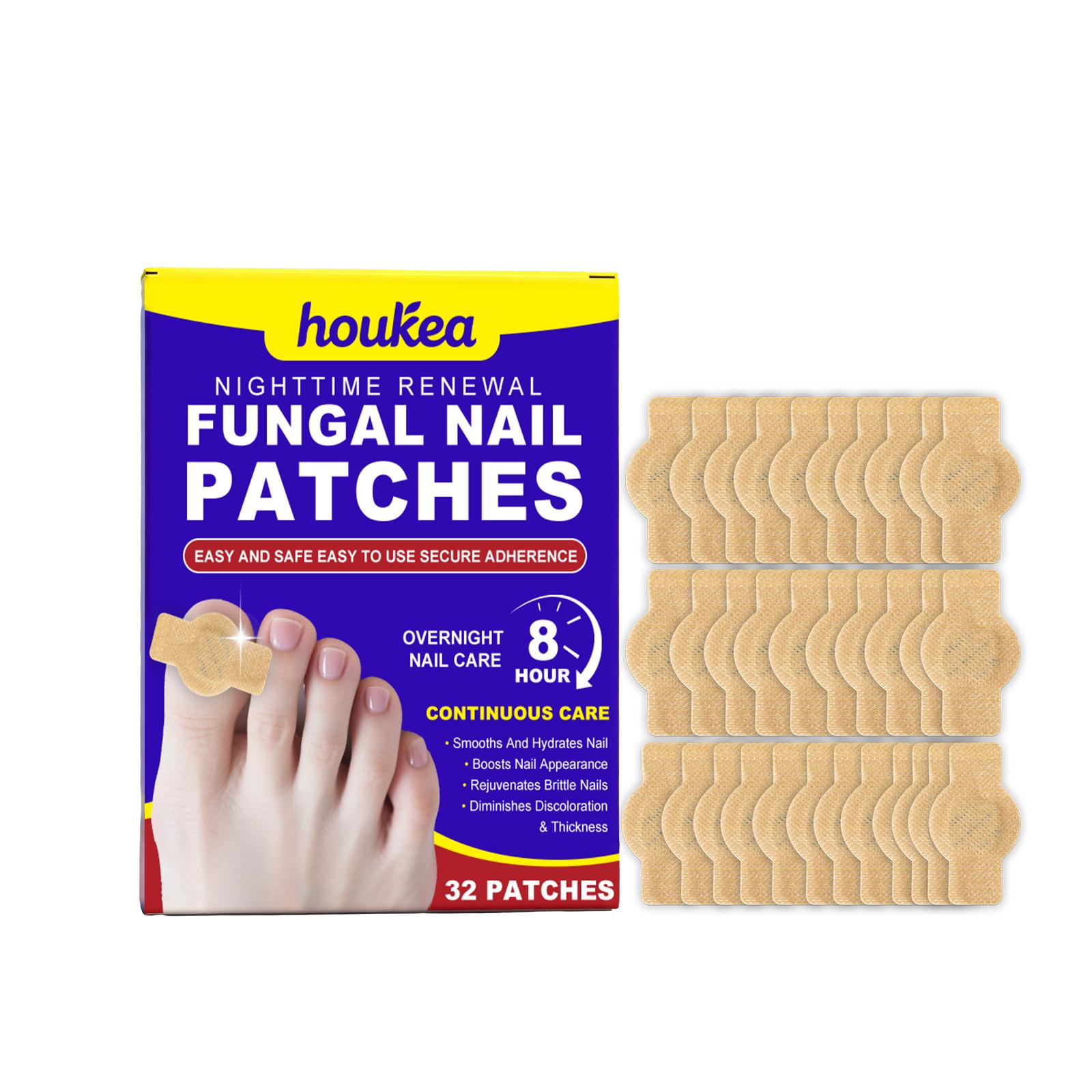 Houkea Night Nail Care patch daily gentle care hand, foot and nail moisturizing thickening type nail patch