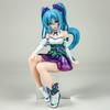 14cm Anime Figure Hatsune Miku Morning Glory Fairy Noodle Stopper Miku Action Figure PVC Collection Model Ornament Toys Gifts